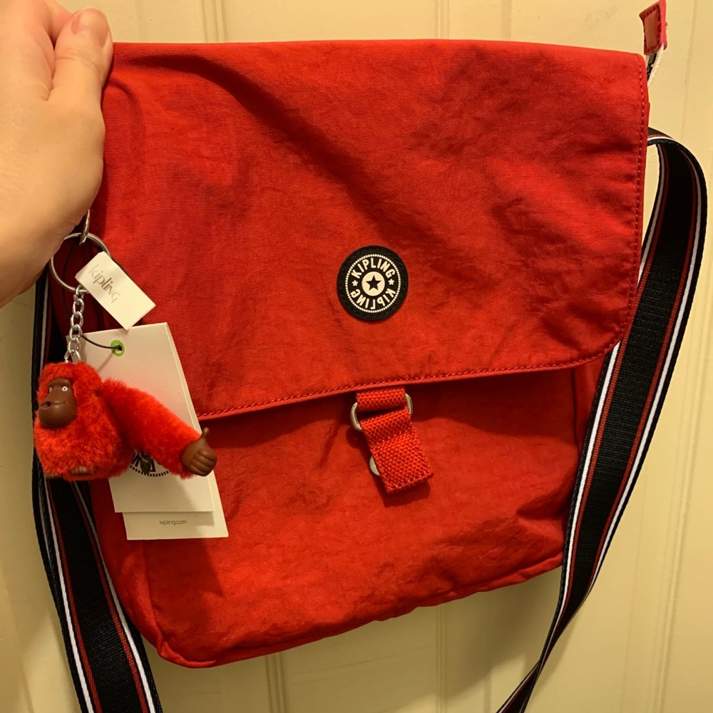 Kipling Colby Crossbody Bag color cherry